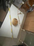 Plafondlamp met 4 spotjes, Huis en Inrichting, Lampen | Plafondlampen, Ophalen, Zo goed als nieuw, Metaal