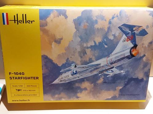 Heller (30520): Lockheed F-104G Starfighter om 1:48, Hobby en Vrije tijd, Modelbouw | Vliegtuigen en Helikopters, Nieuw, Vliegtuig