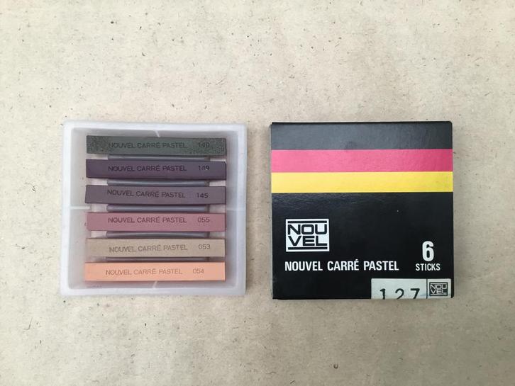 Nouvel Carré Boîte à pastels 6 pièces neuve, Hobby & Loisirs créatifs, Dessin, Neuf, Autres types, Enlèvement ou Envoi