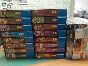 Puzzlecollectie 21 stuk beschikbaar voor biedingen