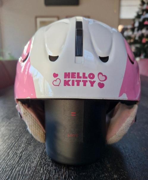 Ski helm Hello Kitty, Sport en Fitness, Skiën en Langlaufen, Zo goed als nieuw, Ski, Ophalen of Verzenden