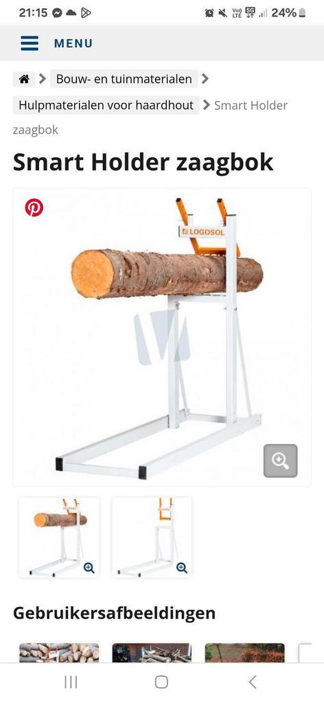 Zaagblok houder nog niet gebruikt, Tuin en Terras, Hand-tuingereedschap, Zo goed als nieuw, Ophalen of Verzenden