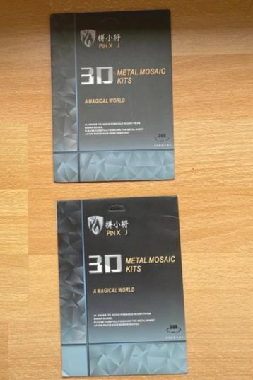 Twee 3D puzzel beschikbaar voor biedingen