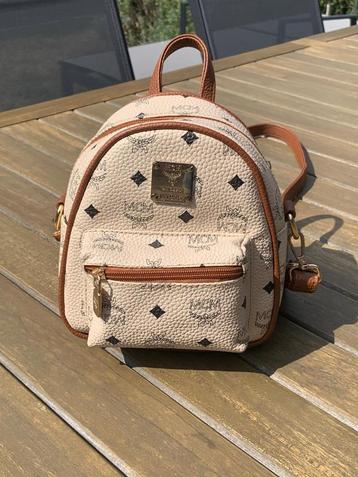 Sac à dos MCM, Enlèvement, Comme neuf, Beige, Autres marques