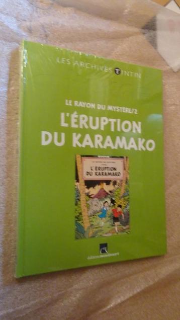 Archive Jo, Zette et Jocko - L' éruption du Karamako - Hergé