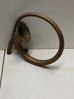 Oude koperen claxon van een Ford Model T-auto, Antiek en Kunst, Ophalen of Verzenden, Koper