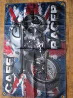 Cafe racer vlag, Diversen, Vlaggen en Wimpels, Ophalen of Verzenden, Nieuw