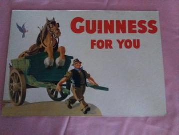 Reclameplaat Guinnes 36cm x 26cm beschikbaar voor biedingen