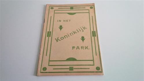 Onze Vorsten : In het Koninklijk Park (1934), Antiquités & Art, Antiquités | Livres & Manuscrits, Enlèvement ou Envoi