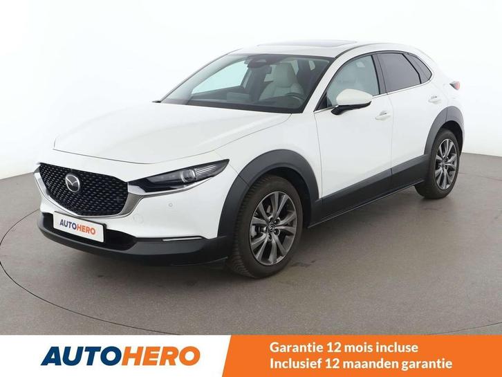 Mazda CX-30 2.0 Skyactiv-X Mild-Hybrid Exclusive-Line AWD, Auto's, Mazda, Te koop, CX-30, 360° camera, 4x4, ABS, Achteruitrijcamera