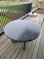 tuintafel, Tuin en Terras, Tuintafels, Ophalen, Gebruikt, Rond, Aluminium
