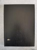 zwart postzegelalbum - 16 witte pagina's - als nieuw (leeg), Ophalen of Verzenden, Verzamelalbum