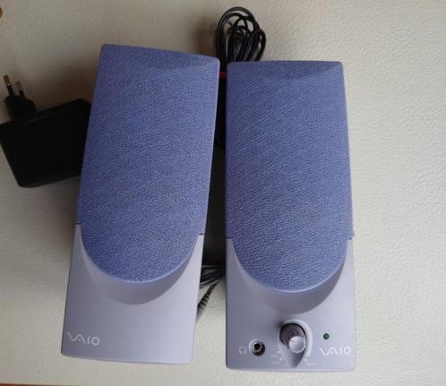 Sony Vaio luidsprekersysteem PCVA-SP3A, Audio, Tv en Foto, Luidsprekerboxen, Zo goed als nieuw, Front, Rear of Stereo speakers