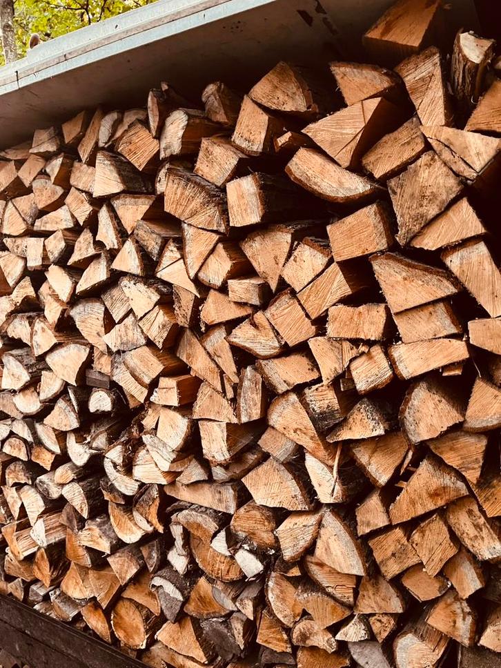 droog brandhout, Tuin en Terras, Brandhout, Blokken, Overige houtsoorten, 3 tot 6 m³, Ophalen