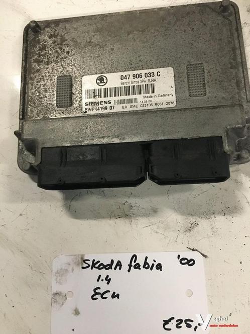 Skoda Fabia 1.4 2000 Ecu, Auto-onderdelen, Elektronica en Kabels, Gebruikt, Ophalen of Verzenden