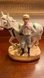 Jeune cavalier en biscuit, Enlèvement ou Envoi