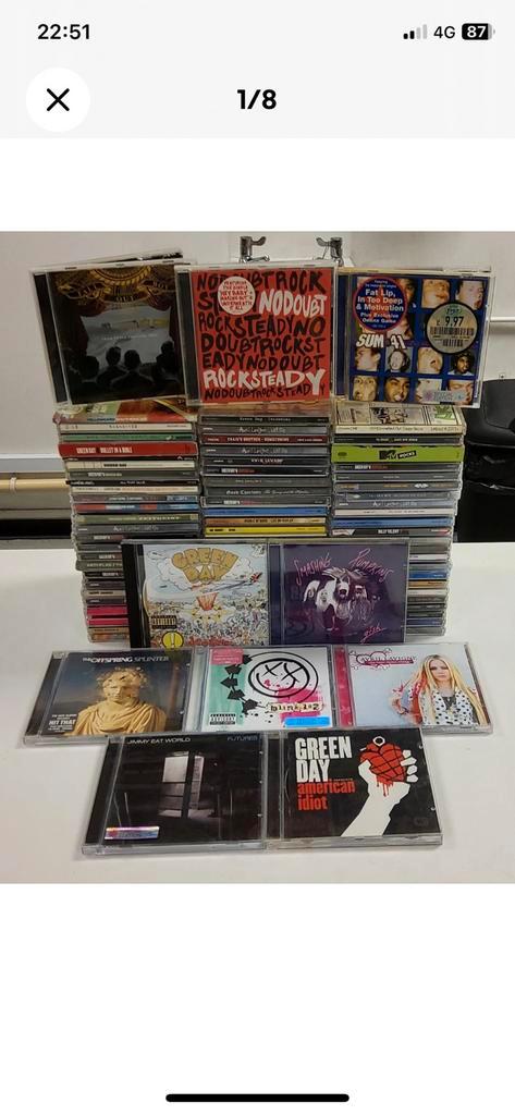80 x Punk Rock CD Lot, Cd's en Dvd's, Cd's | Rock, Ophalen of Verzenden