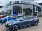 Ford Focus ST-Line X 1.0i Ecoboost C (bj 2024, automaat), Automaat, Blauw, Break, Hybride Elektrisch/Benzine