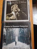 2 CD chansons françaises, CD & DVD, Enlèvement ou Envoi