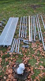 Stelling afix group 3mx3m, Ophalen, Gebruikt, Rolsteiger of Kamersteiger