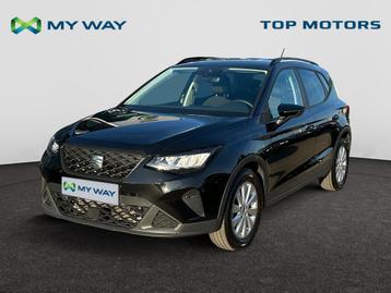 Seat Arona AUTOMAAT*CARPLAY*GPS*CAMERA*WEINIG KM!, Auto's, Seat, Automaat, Arona, Zwart, Navigatiesysteem