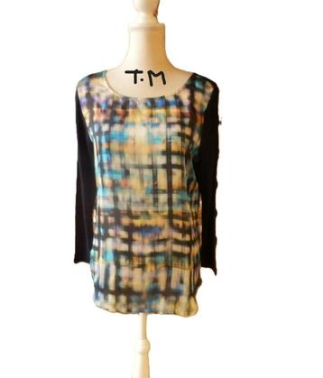 (101)- blouse femme t.38 bleue - NYDJ - beschikbaar voor biedingen