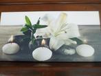 Canvas met licht, Huis en Inrichting, Woonaccessoires | Schilderijen, Tekeningen en Foto's, Ophalen