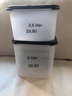 Nieuwe ruimtespaarders vierkant van tupperware, Huis en Inrichting, Keuken | Tupperware, Ophalen of Verzenden, Nieuw
