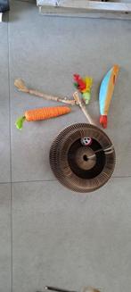Kattenhuis met gratis speelgoed, niet gebruikt., Animaux & Accessoires, Jouets pour chats, Enlèvement, Comme neuf