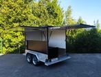 Foodtruck - gesloten aanhangwagen 750kg keuringsvrij, Ophalen
