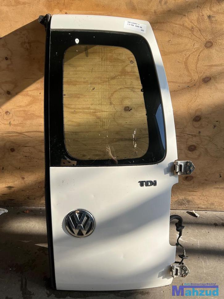 VW CADDY 3 Achterdeur deur rechts achter 2004-2014, Auto-onderdelen, Carrosserie, Deur, Volkswagen, Gebruikt, Ophalen of Verzenden
