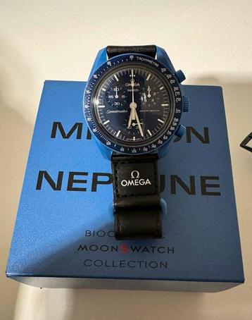 montre Swatch Omega Neptune  disponible aux enchères