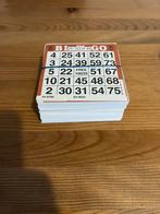 Bingo kaarten 375 stuks, Hobby & Loisirs créatifs, Jeux de société | Autre, Comme neuf, Enlèvement ou Envoi