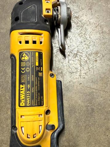 Dewalt multitool Dwe315kt beschikbaar voor biedingen
