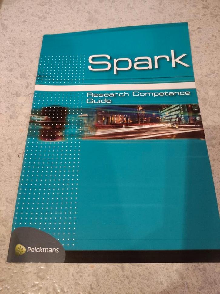 Spark research competence guide, Boeken, Schoolboeken, Zo goed als nieuw, Engels, ASO, Ophalen of Verzenden