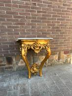 Wandtafel barok goud, Huis en Inrichting, Tafels | Sidetables, Ophalen, Gebruikt, Barok