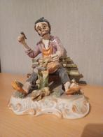 De schoenmaker. Capodimonte Italy, Antiquités & Art, Antiquités | Porcelaine, Enlèvement