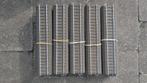 72x Märklin rails, gebogen, recht en stop, Ophalen of Verzenden, Rails, Märklin