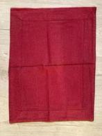 6 stoffen onderleggers, Huis en Inrichting, Ophalen of Verzenden, Nieuw, Rood, Placemat