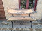 Authentieke houten bank, Tuin en Terras, Tuinbanken, Ophalen, Gebruikt