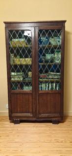 vitrine rétro, Antiek, Utilisé, 50 à 100 cm, Avec tablette(s)