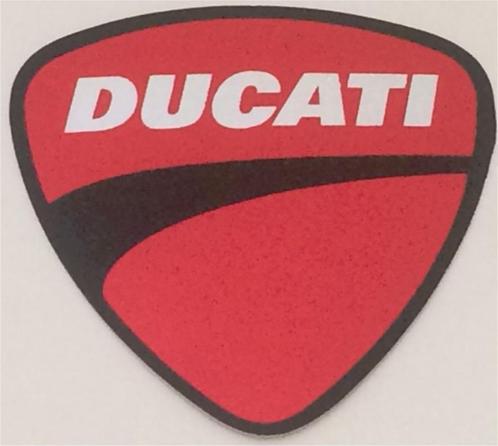 Ducati metallic sticker #3, Motoren, Accessoires | Stickers, Verzenden