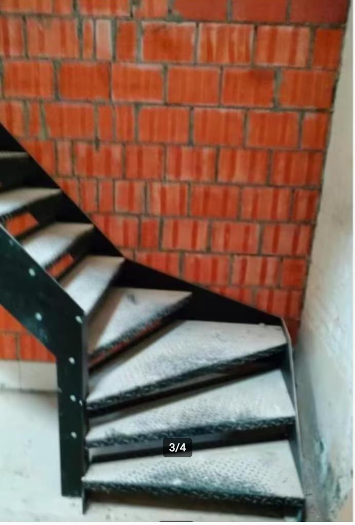 industriële trap 1/4 draai, Doe-het-zelf en Bouw, Ladders en Trappen, Trap, Ophalen