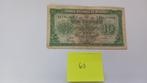 België 10 Frank / 2 Belga 1943, Postzegels en Munten, Bankbiljetten | België, Ophalen of Verzenden, Los biljet