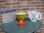 tupperware: ruimtespaarder,voorraadkom, citruspers, Ophalen of Verzenden