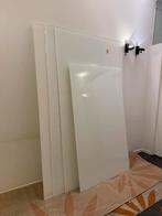 Witte lacobel glasplaten, Doe-het-zelf en Bouw, Ophalen, Zo goed als nieuw