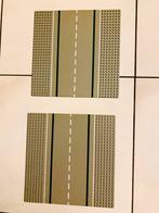 LEGO 6312 - 2 rechte rijplaten - vintage, Ophalen of Verzenden, Zo goed als nieuw, Complete set, Lego