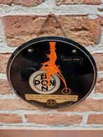 Ancienne enseigne publicitaire Rijwielen Pon Amersfoort, Enlèvement ou Envoi, Utilisé, Panneau publicitaire