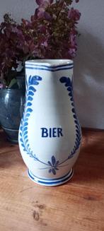 Brouwerij: antieke bierkan, aardewerken bierkan, Verzamelen, Ophalen of Verzenden, Gebruikt, Pul(len), Overige merken