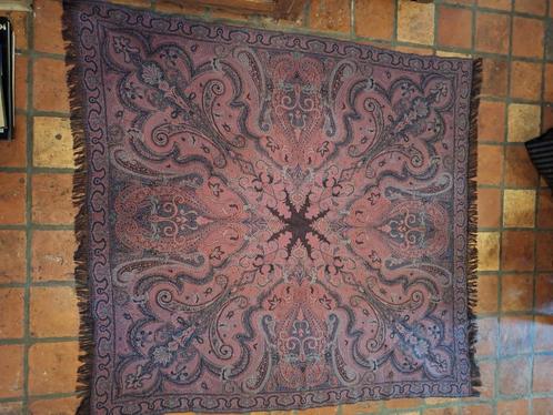 oude grote kasjmier doek, jaren 1950-60, Antiek en Kunst, Curiosa en Brocante, Ophalen of Verzenden